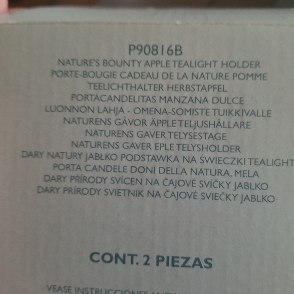 Partylite apple tealight holder - Picture 3 of 5